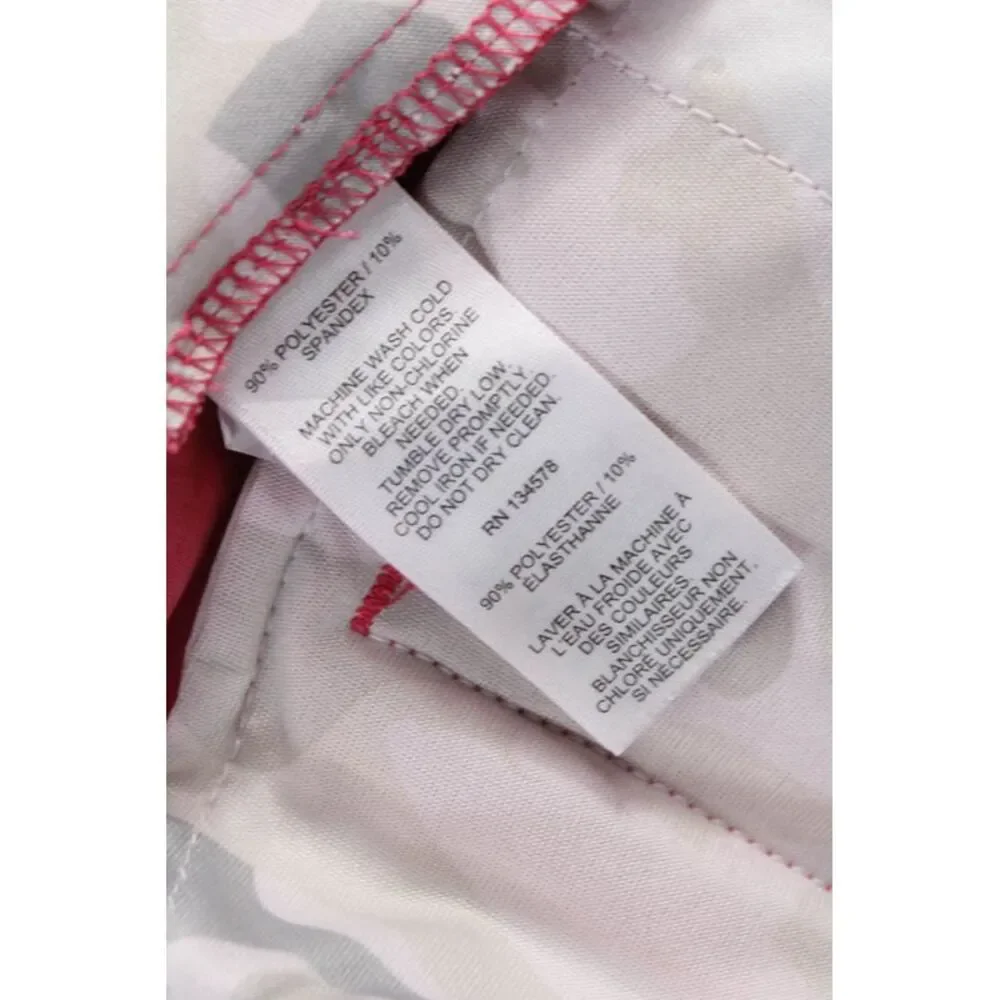 Vineyard Vines Boys Button Closure Chino Shorts Red Size 16